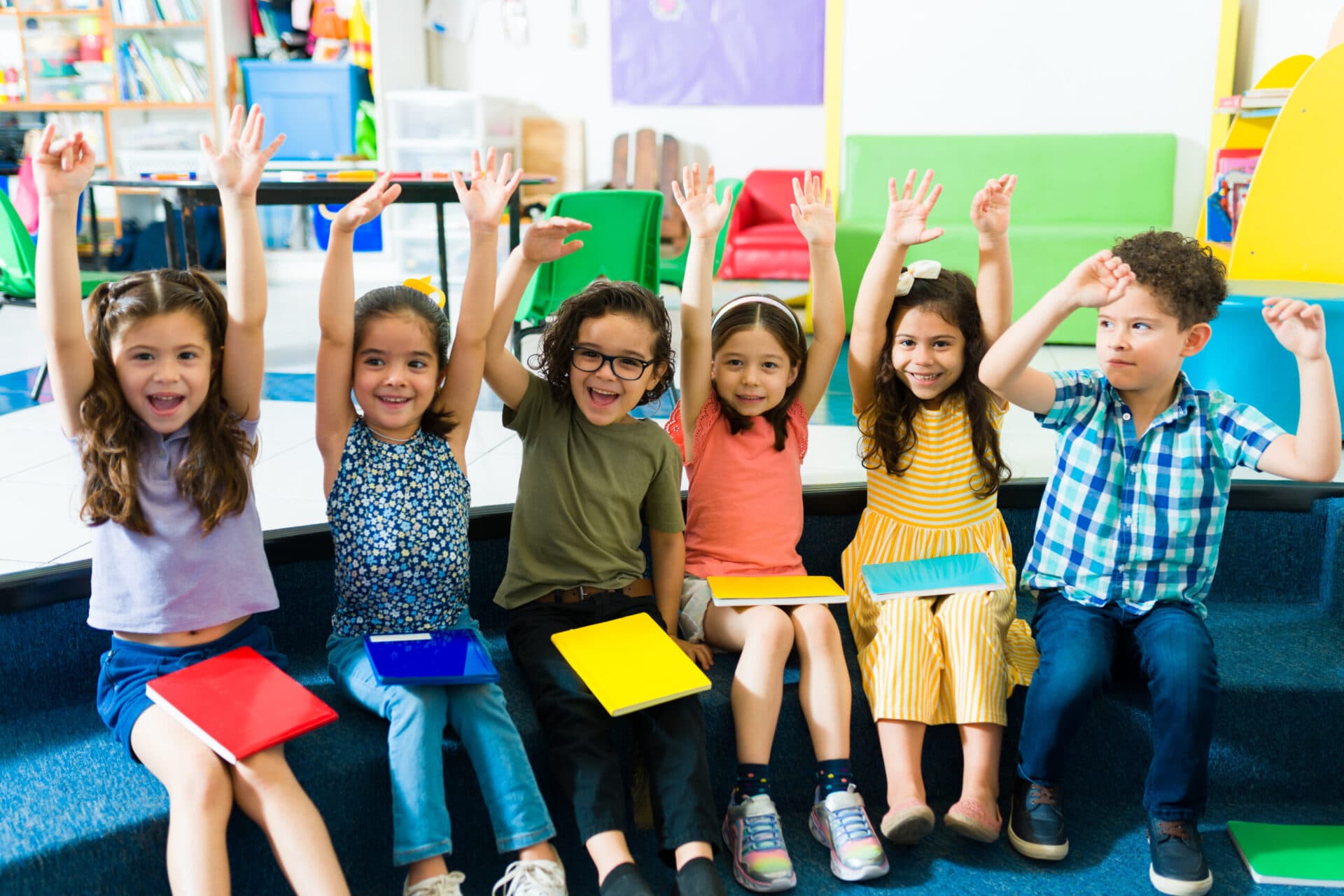 Children learning at Excel Learning Centers