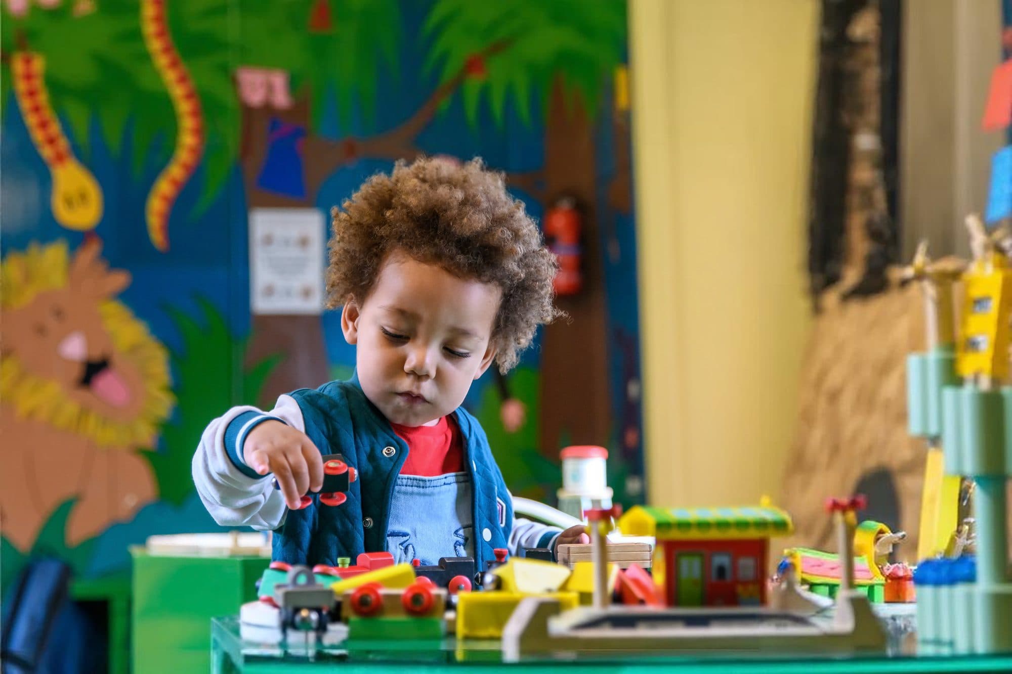 Children playing and learning at Excel Learning Centers